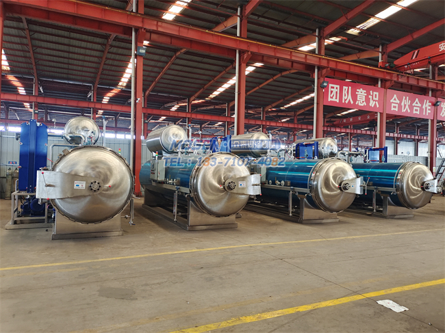 <b>噴淋殺菌鍋：食品加工行業的得力助手</b>